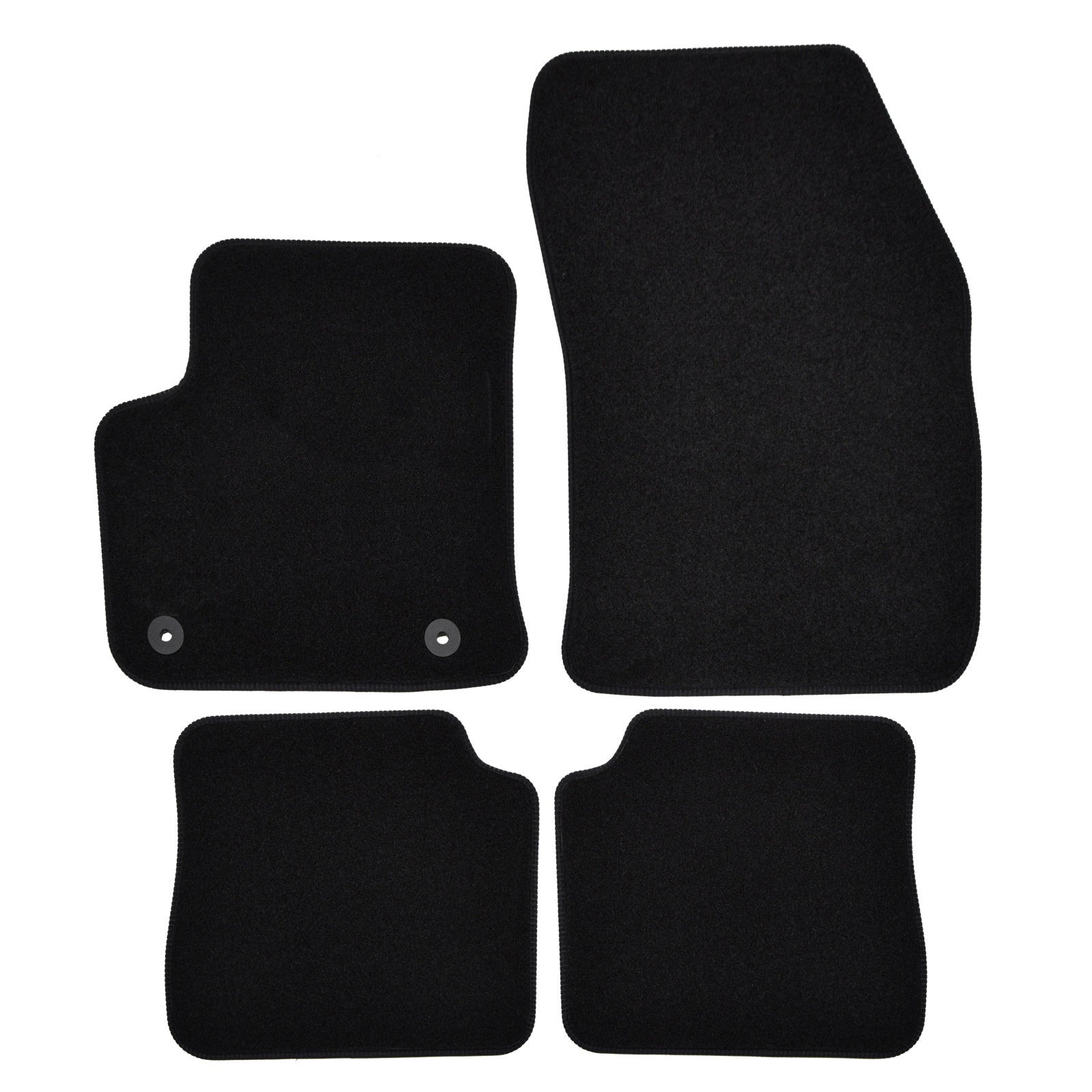 Covorase auto din velur Premium Black, Peugeot 2008, 2020-