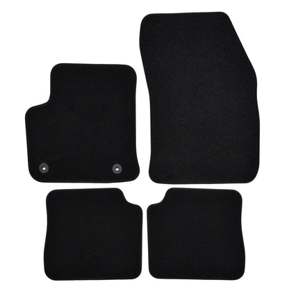 Covorase auto din velur Premium Black, Peugeot 2008, 2020-