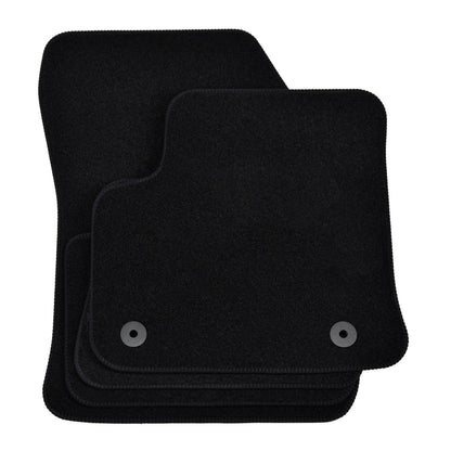 Covorase auto din velur Premium Black, Peugeot 208, 2020-