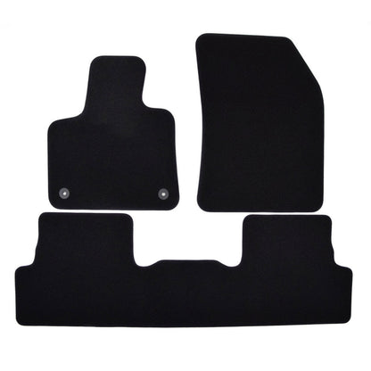 Covorase auto din velur Premium Black, Peugeot 3008, 2017-