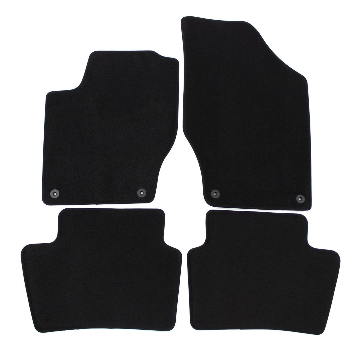 Covorase auto din velur Premium Black, Peugeot 308, 2007-2013