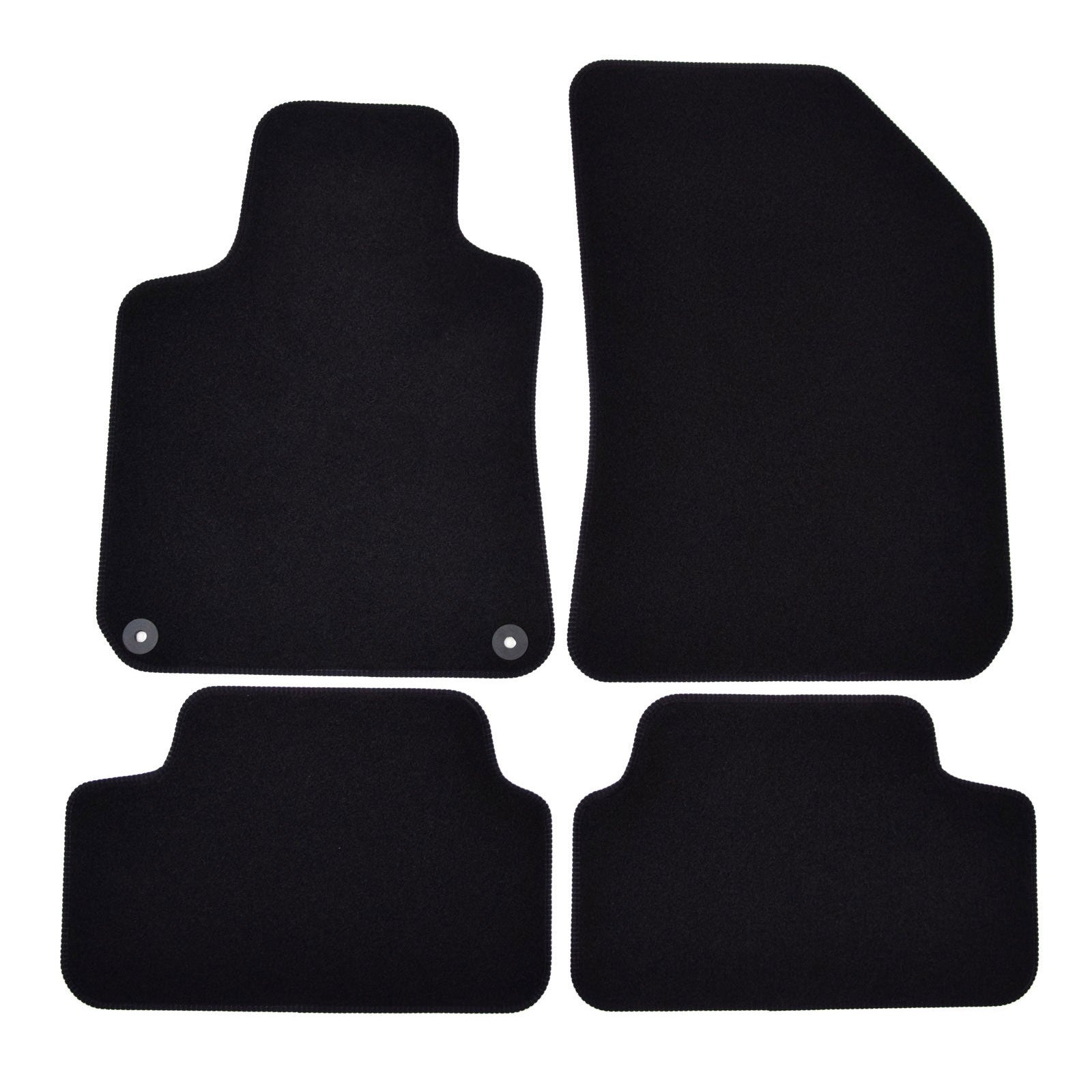 Covorase auto din velur Premium Black, Peugeot 308, 2014-