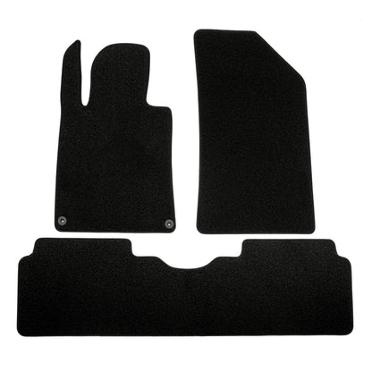 Covorase auto din velur Premium Black, Peugeot 508, 2010-2018