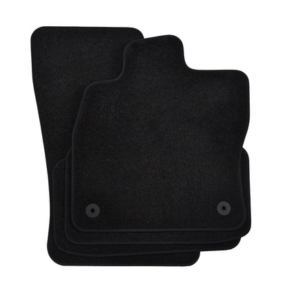 Covorase auto din velur Premium Black, Seat Leon, 2020-