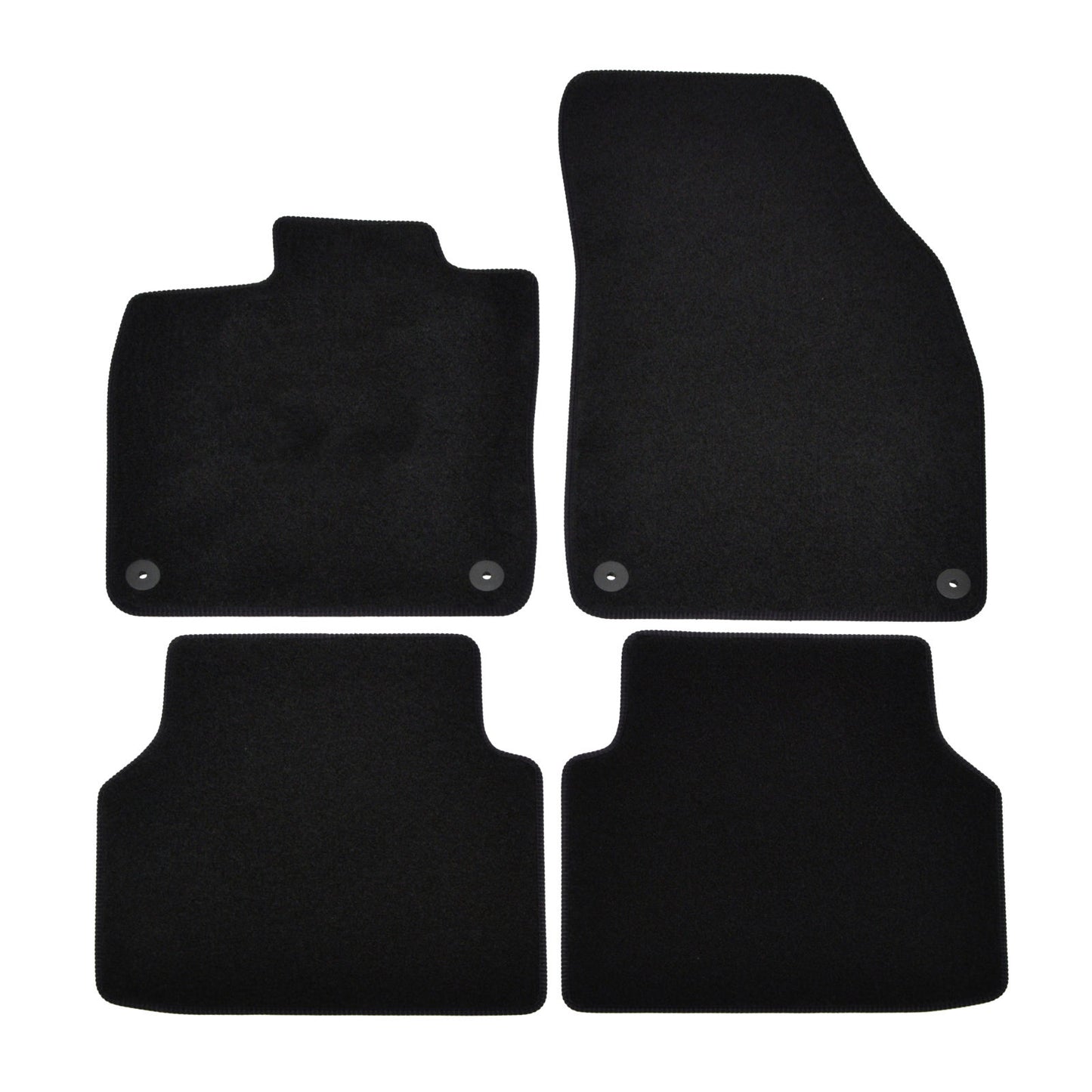 Covorase auto din velur Premium Black, Skoda Enyaq, 2021-