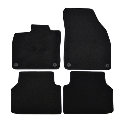 Covorase auto din velur Premium Black, Skoda Enyaq, 2021-