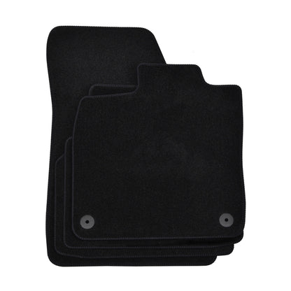 Covorase auto din velur Premium Black, Skoda Enyaq, 2021-