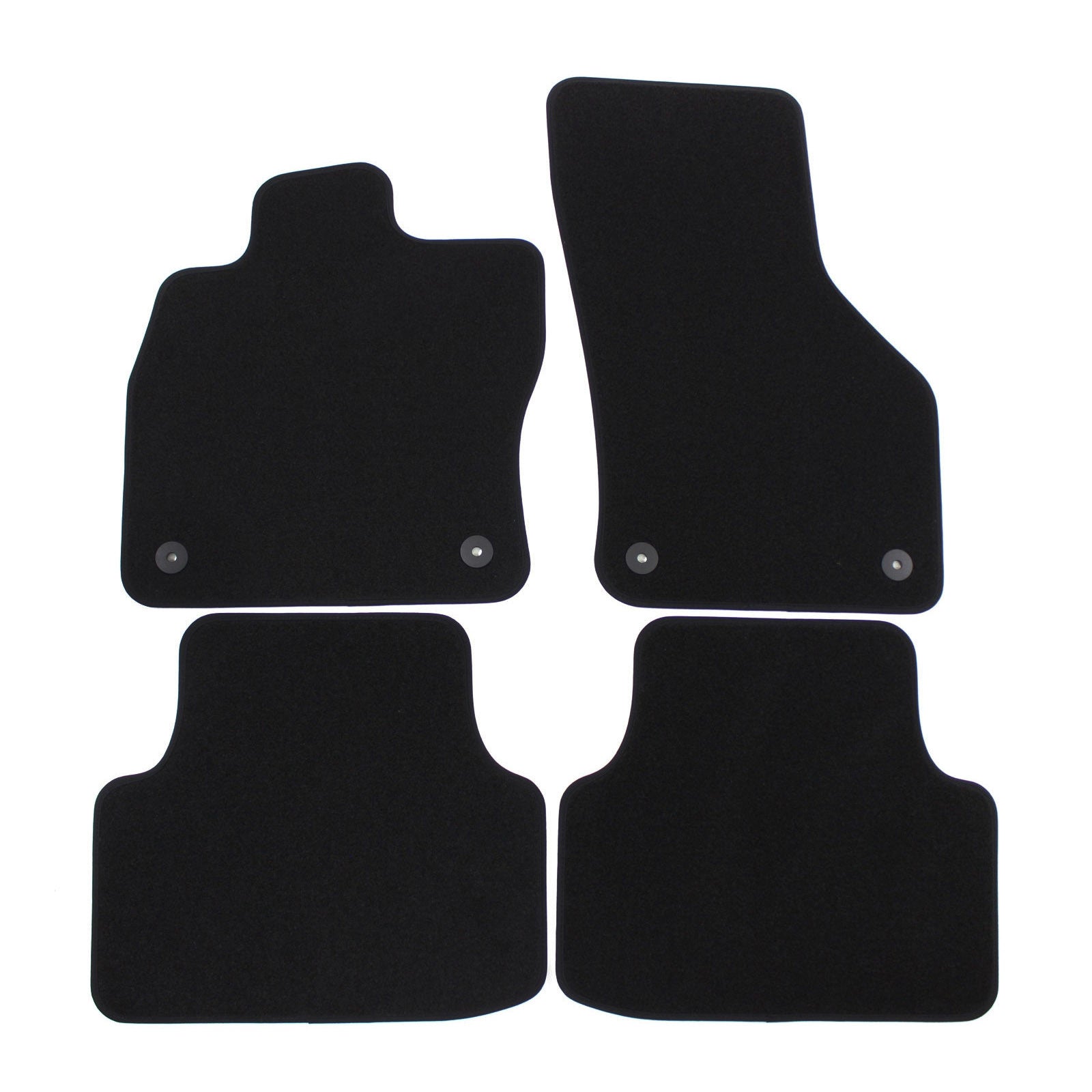 Covorase auto din velur Premium Black, Skoda Octavia IV, 2020-