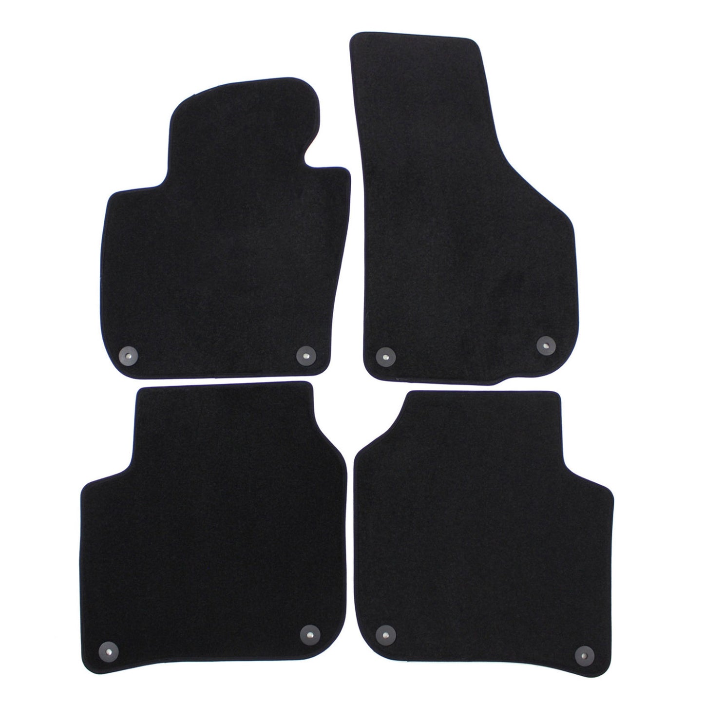 Covorase auto din velur Premium Black, Skoda Superb II, 2008-2014