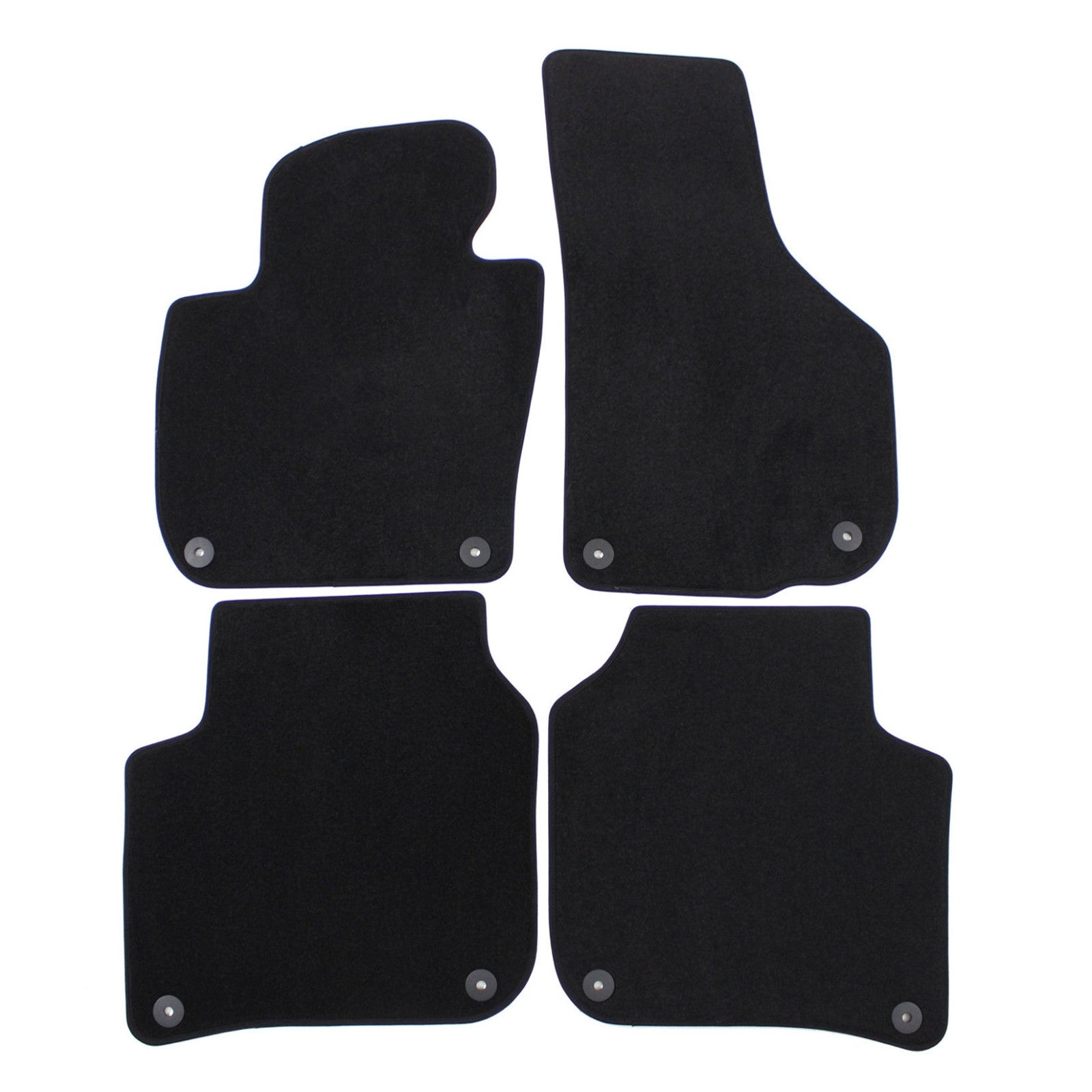 Covorase auto din velur Premium Black, Skoda Superb II, 2008-2014