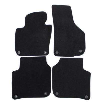 Covorase auto din velur Premium Black, Skoda Superb II, 2008-2014