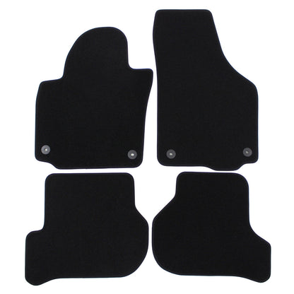Covorase auto din velur Premium Black, Skoda Yeti, 2007-2015