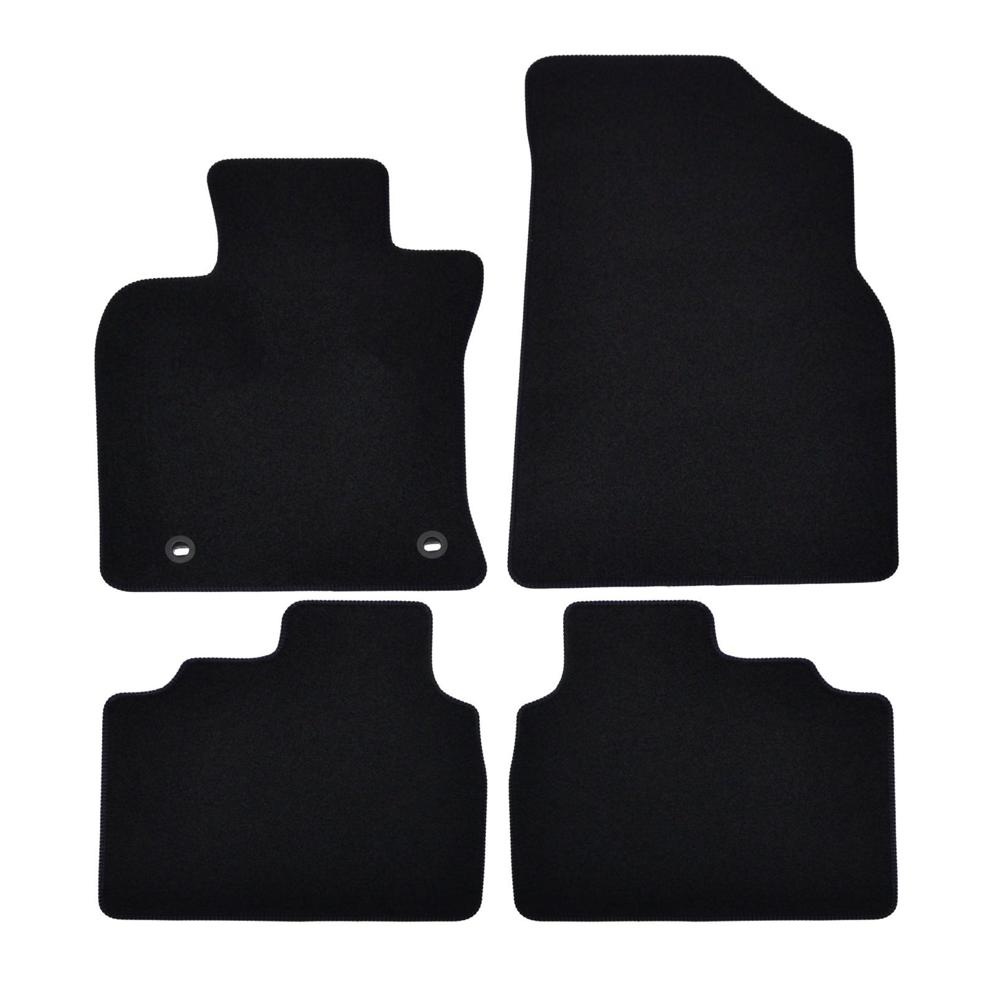 Covorase auto din velur Premium Black, Toyota Camry, 2019-