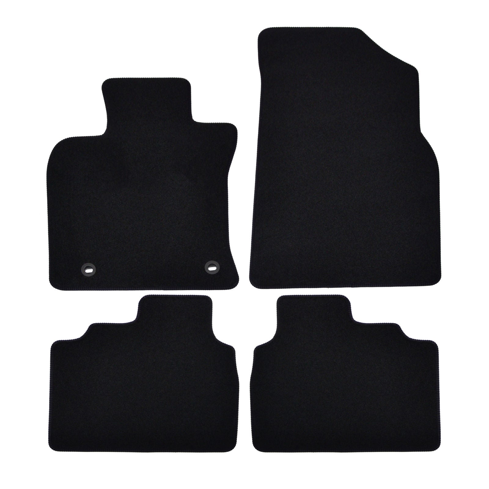 Covorase auto din velur Premium Black, Toyota Camry, 2019-