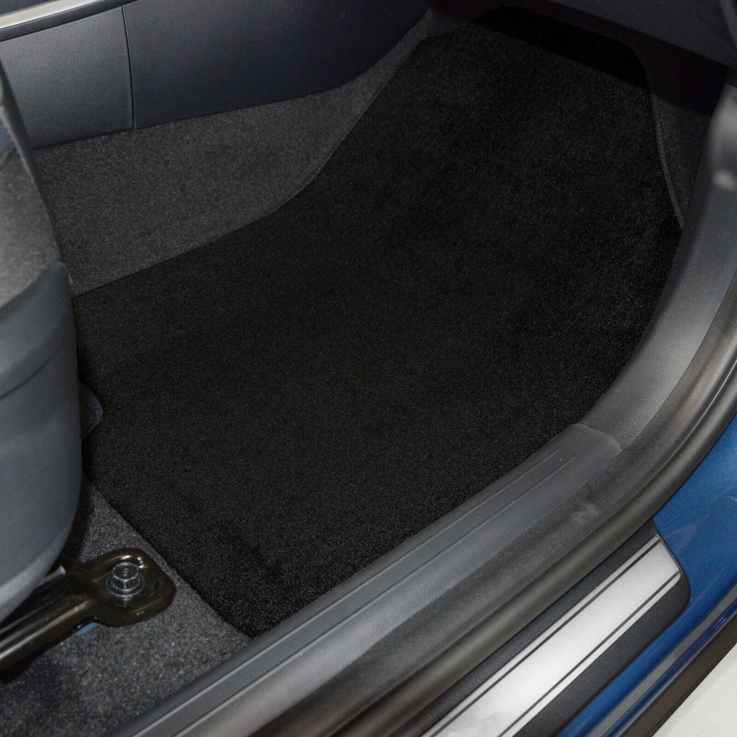 Covorase auto din velur Premium Black, Toyota RAV4, 2013-2018