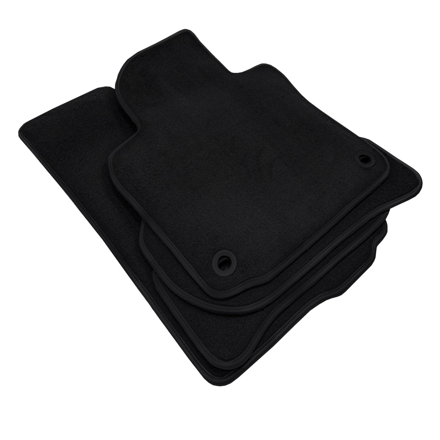 Covorase auto din velur Premium Black, Volkswagen Golf V, 2003-2008