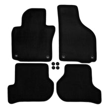 Covorase auto din velur Premium Black, Volkswagen Golf V, 2003-2008