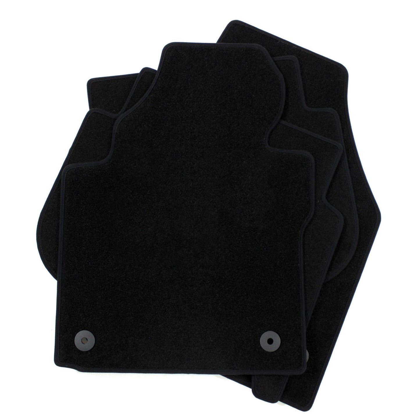 Covorase auto din velur Premium Black, Volkswagen Touran, 2011-2015