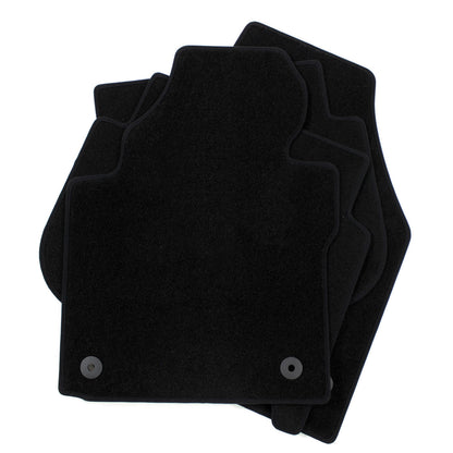 Covorase auto din velur Premium Black, Volkswagen Touran, 2011-2015