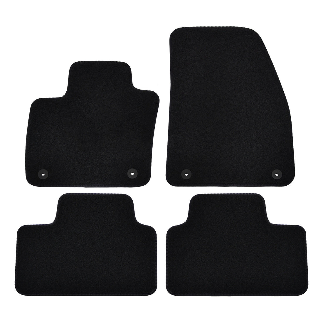 Covorase auto din velur Premium Black, Volvo XC40, 2018-