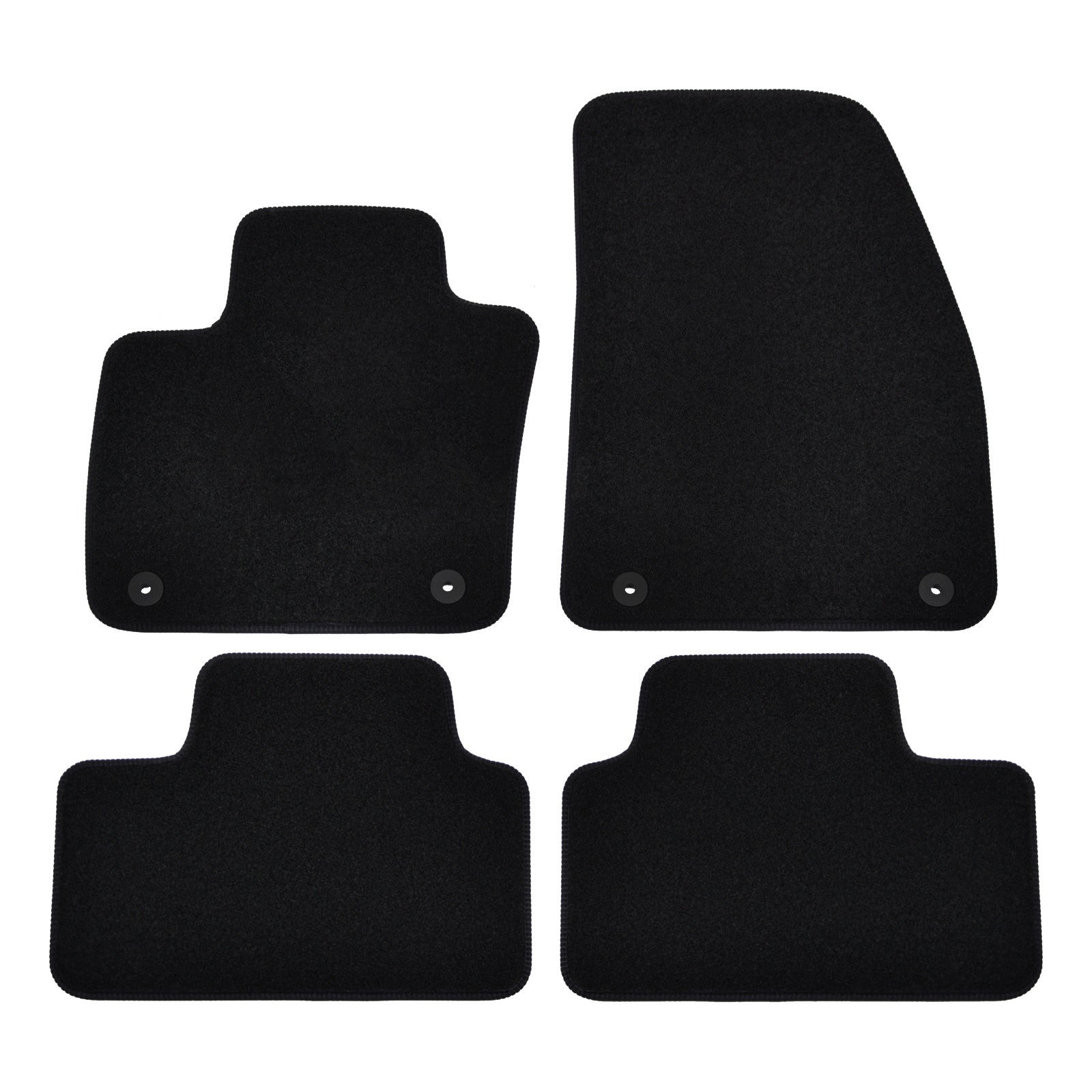 Covorase auto din velur Premium Black, Volvo XC40, 2018-
