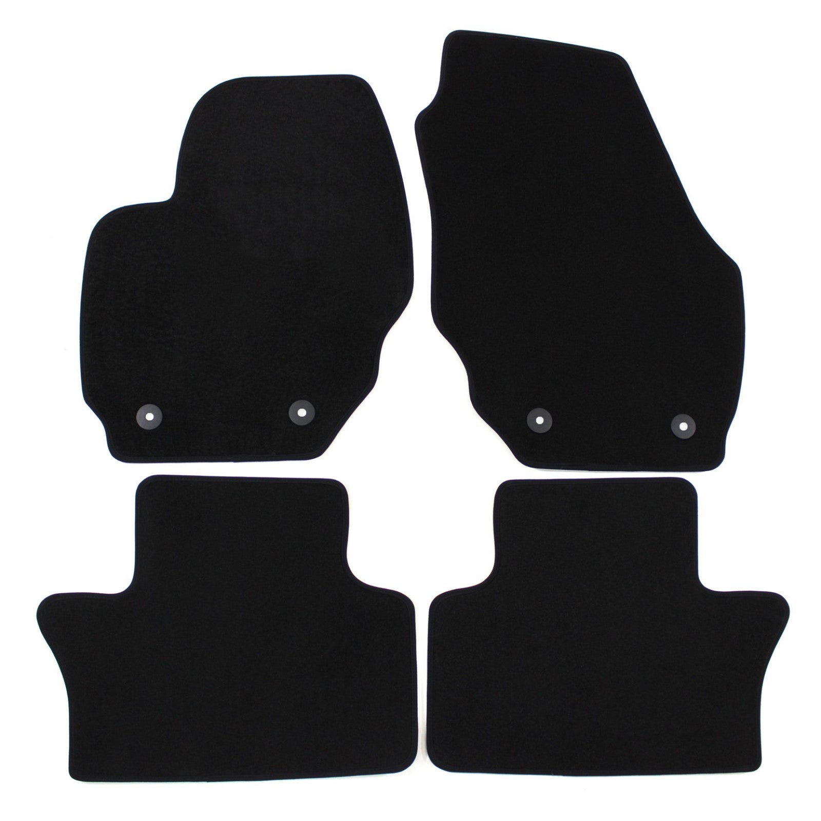 Covorase auto din velur Premium Black, Volvo XC60, 2008-2017