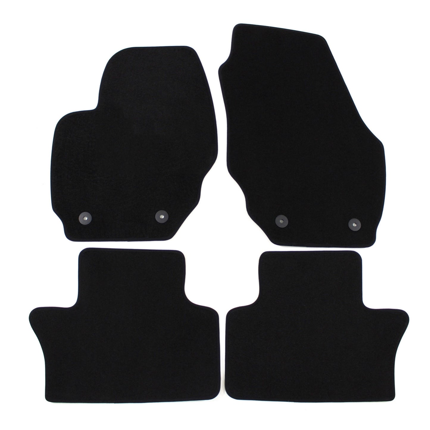 Covorase auto din velur Premium Black, Volvo XC70, 2008-2016
