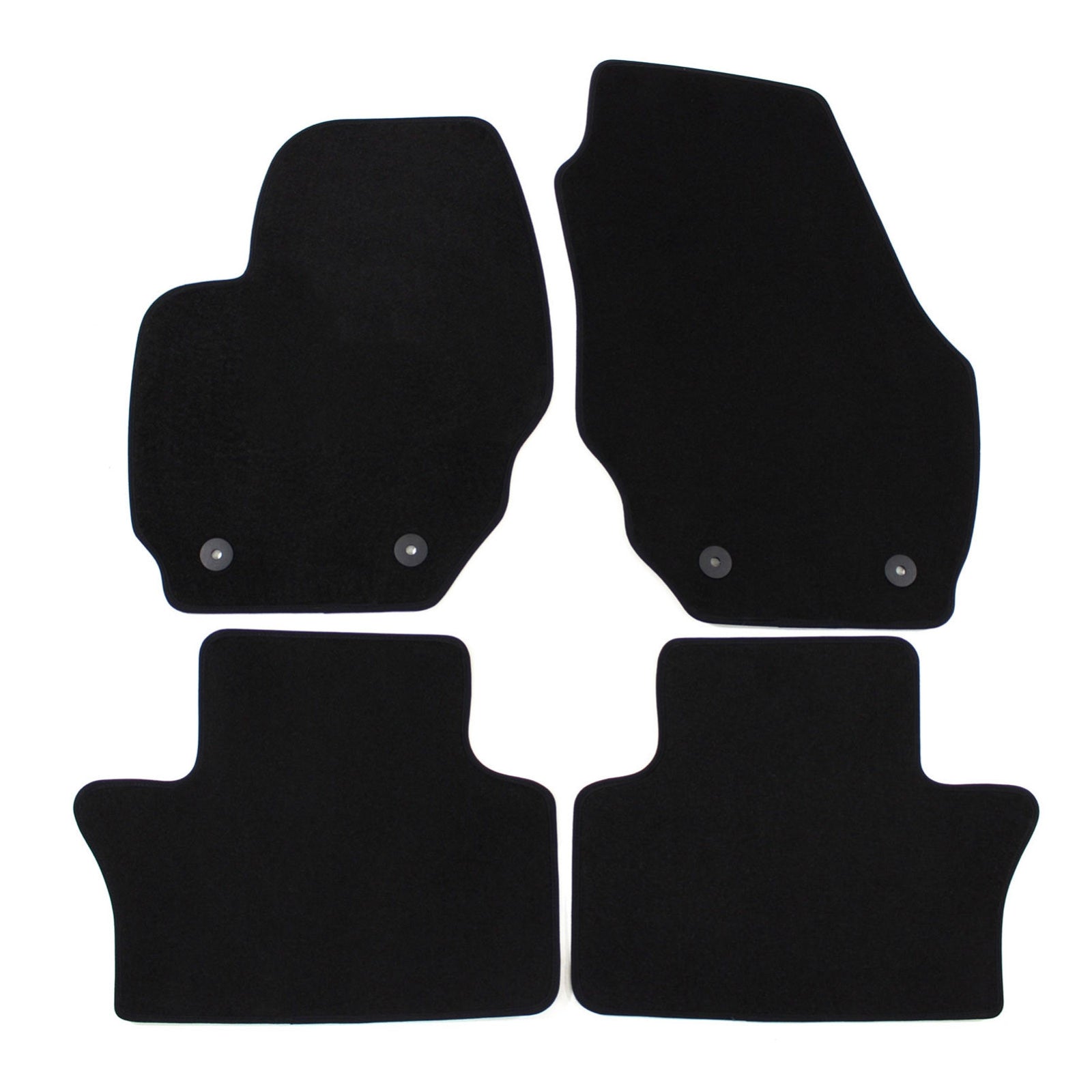 Covorase auto din velur Premium Black, Volvo XC70, 2008-2016