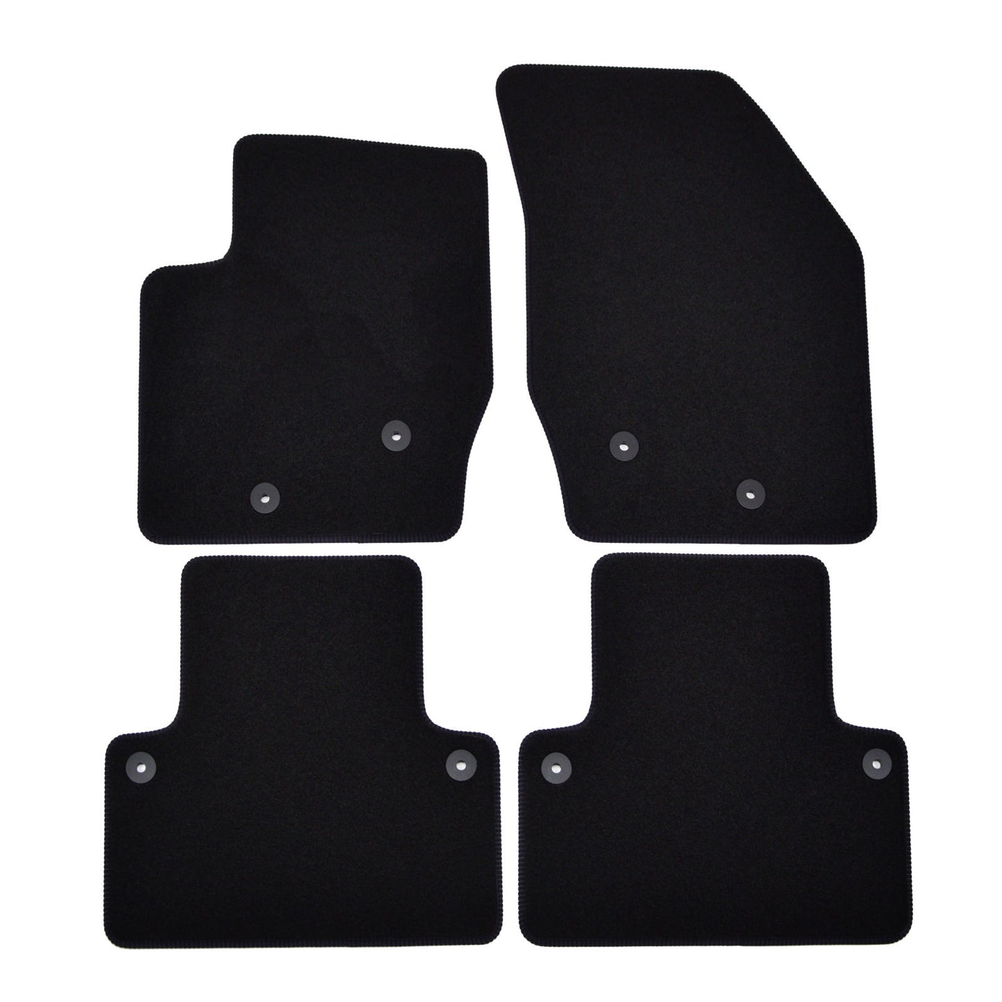 Covorase auto din velur Premium Black, Volvo XC90, 2002-2014