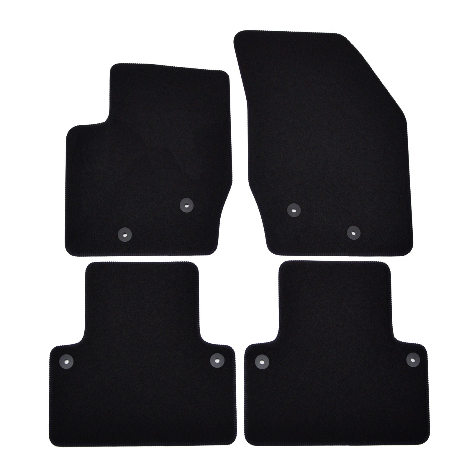 Covorase auto din velur Premium Black, Volvo XC90, 2002-2014