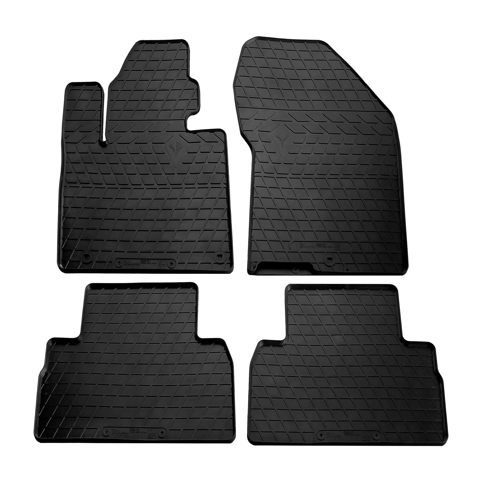 Covorase din cauciuc, Hyundai Santa Fe, 2018-