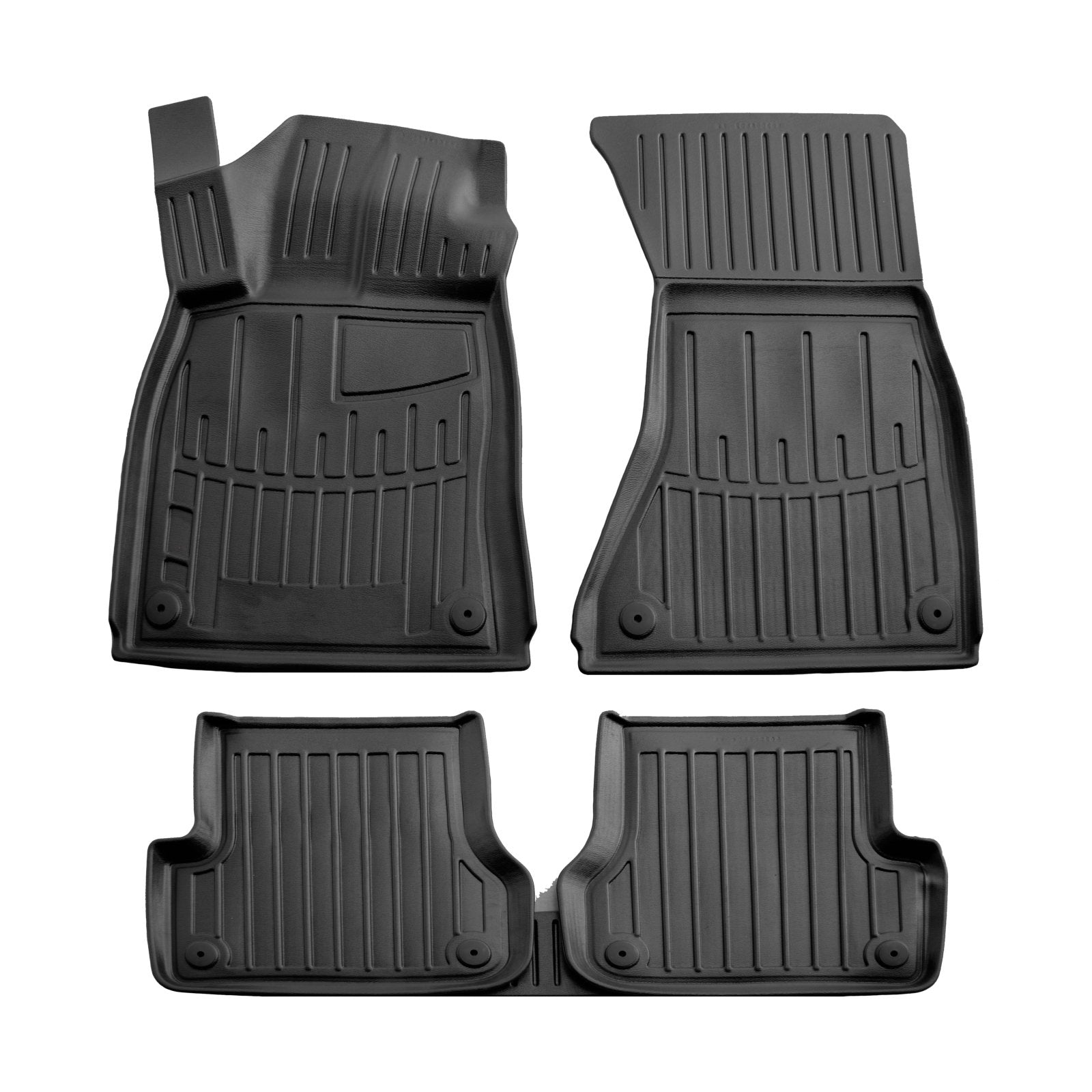 Covorase din cauciuc tip tavita, Audi A6 (C7), 2011-2018