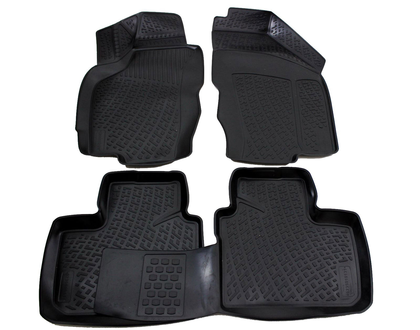 Covorase din cauciuc tip tavita Premium, Alfa Romeo 156, 2000-2007