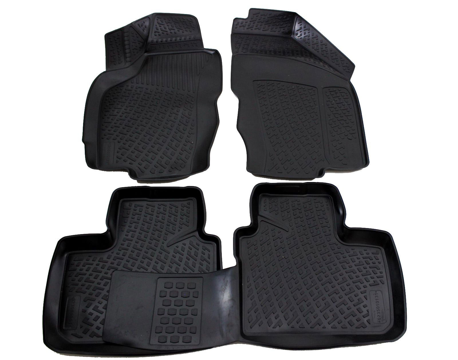 Covorase din cauciuc tip tavita Premium, Alfa Romeo 156, 2000-2007