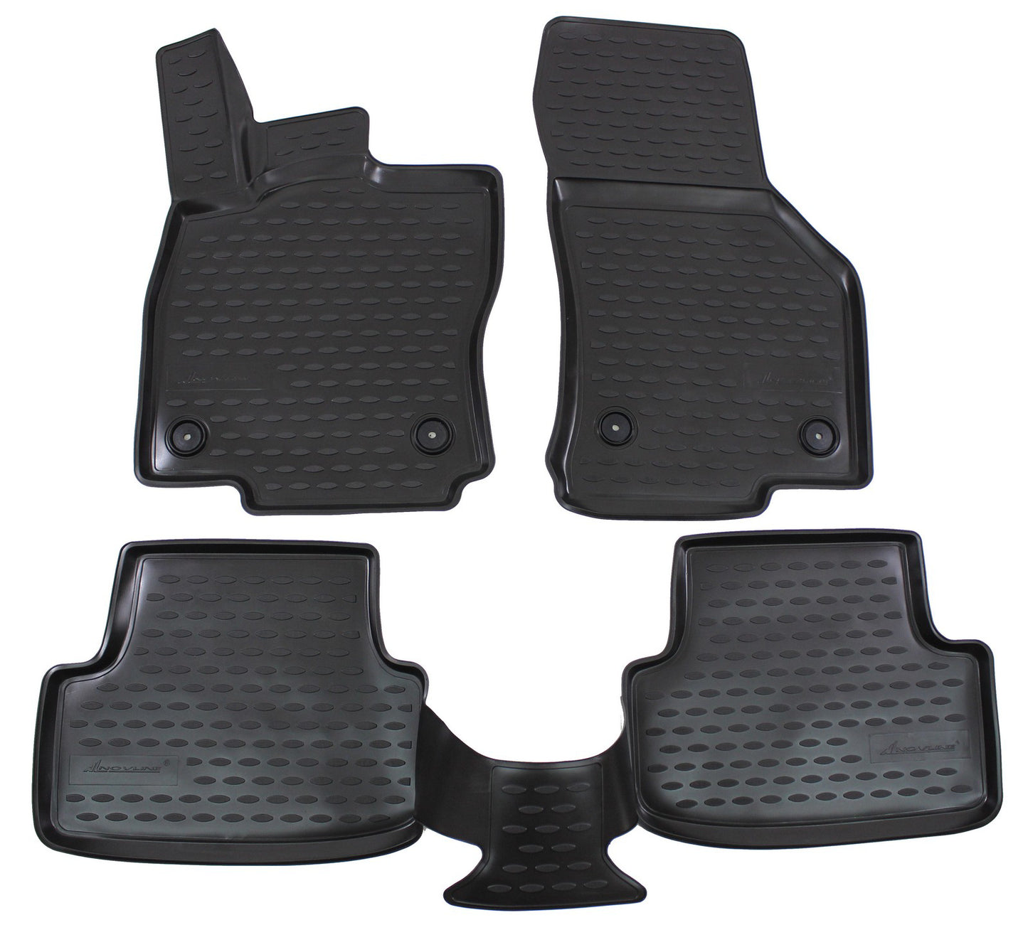 Covorase din cauciuc tip tavita Premium, Audi A3, hatchback, 2012-2020