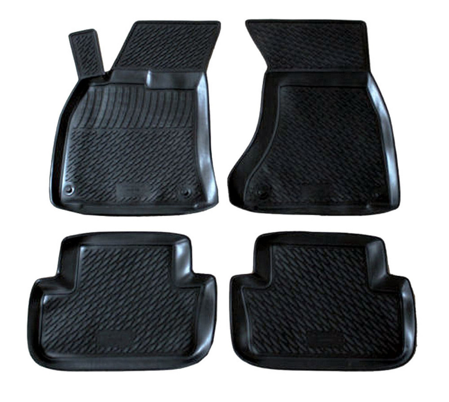 Covorase din cauciuc tip tavita Premium, Audi A4, 2000-2008