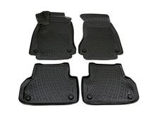 Covorase din cauciuc tip tavita Premium, Audi A4, sedan/break, 2015-