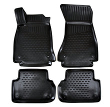 Covorase din cauciuc tip tavita Premium, Audi A4, sedan/break, 2015-
