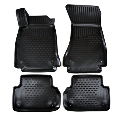 Covorase din cauciuc tip tavita Premium, Audi A4, sedan/break, 2015-