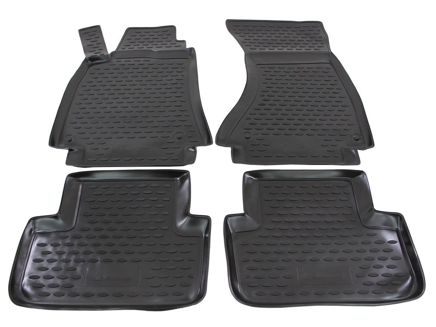 Covorase din cauciuc tip tavita Premium, Audi A4 (B8), sedan/break, 2007-2016