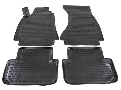 Covorase din cauciuc tip tavita Premium, Audi A4 (B8), sedan/break, 2007-2016