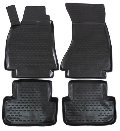 Covorase din cauciuc tip tavita Premium, Audi A4 (B8), sedan/break, 2007-2016