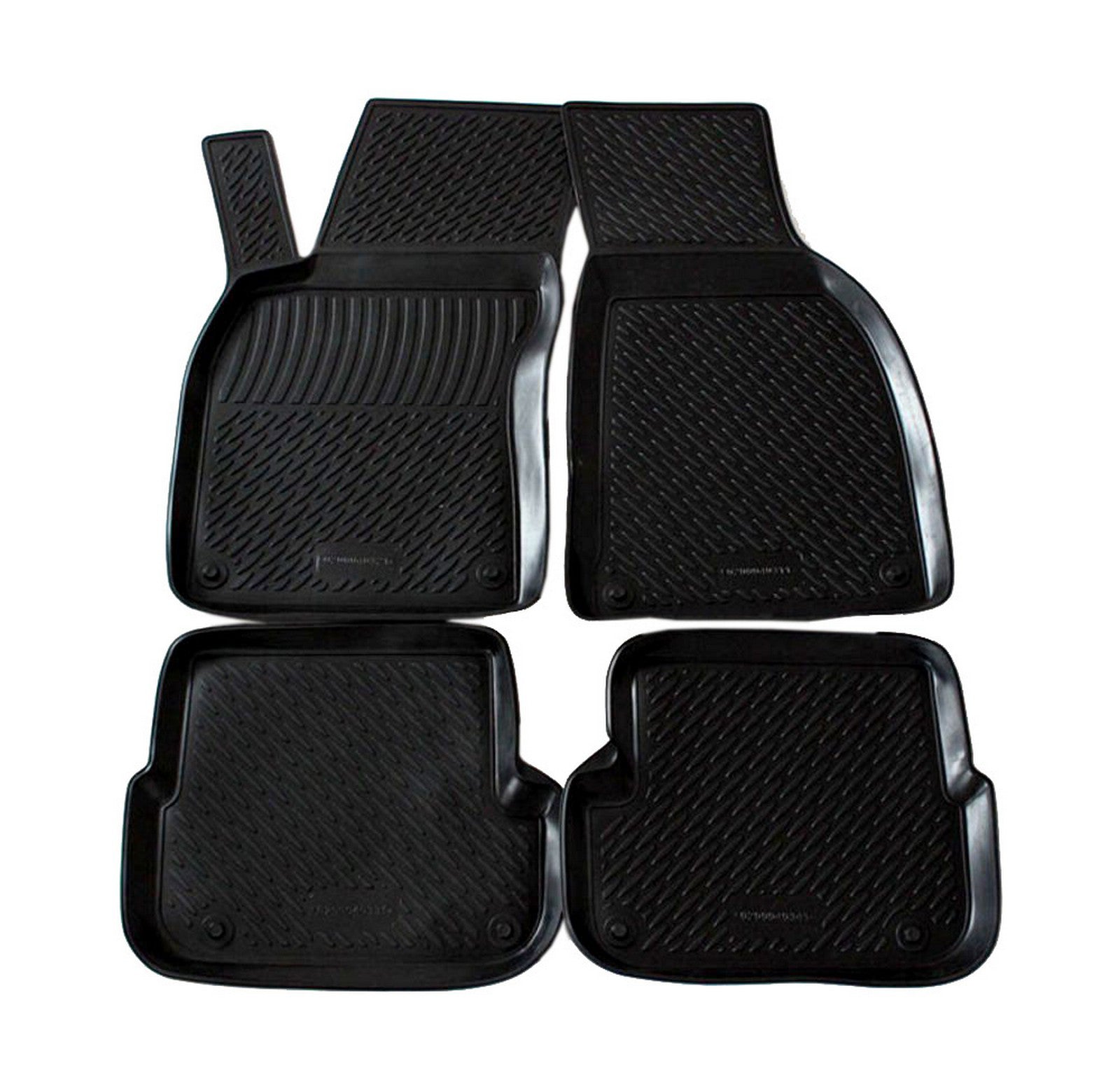 Covorase din cauciuc tip tavita Premium, Audi A6 (C6), sedan, 2004-2011