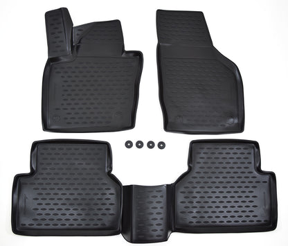 Covorase din cauciuc tip tavita Premium, Audi Q3, SUV, 2011-2018