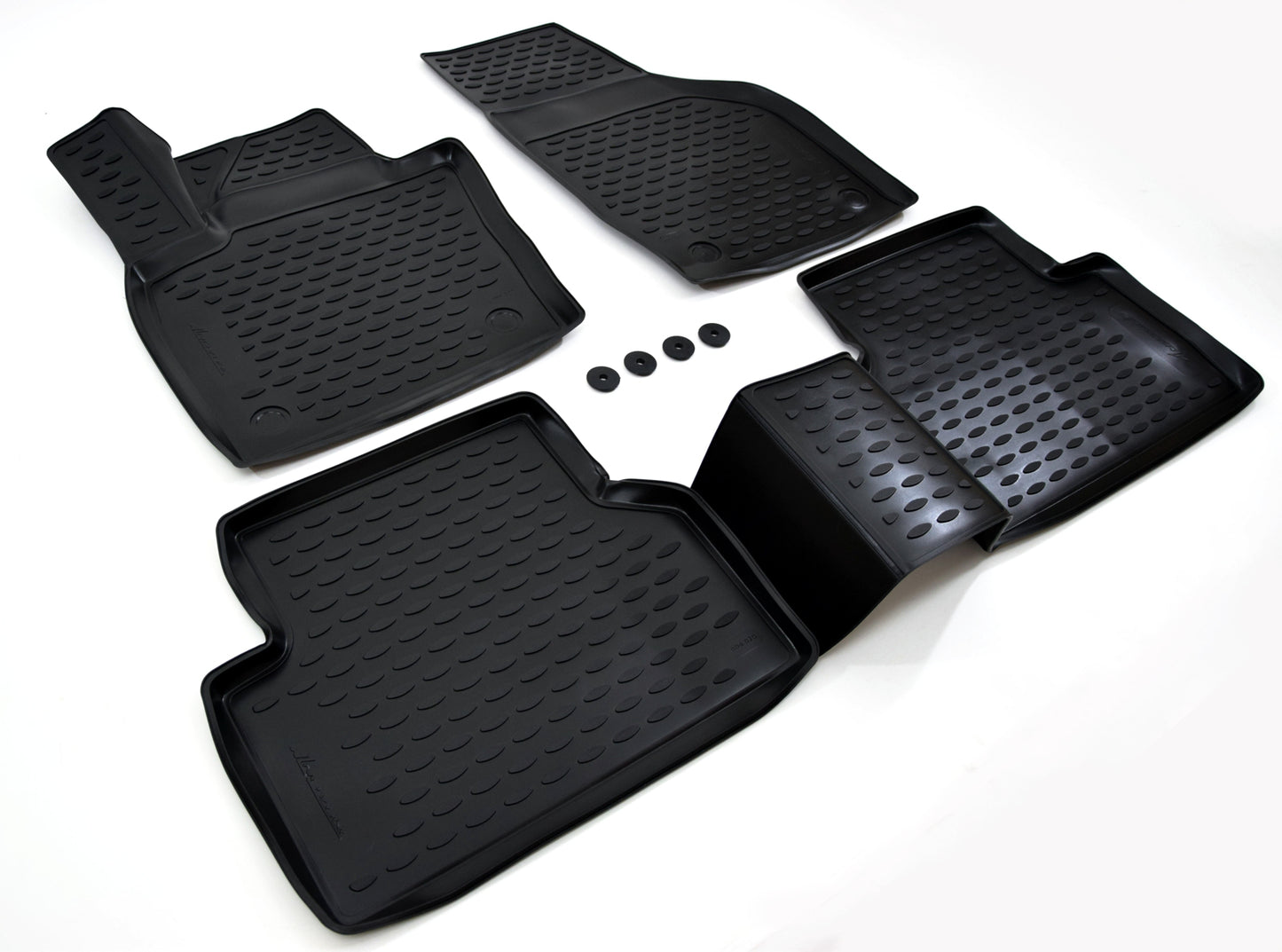 Covorase din cauciuc tip tavita Premium, Audi Q3, SUV, 2011-2018
