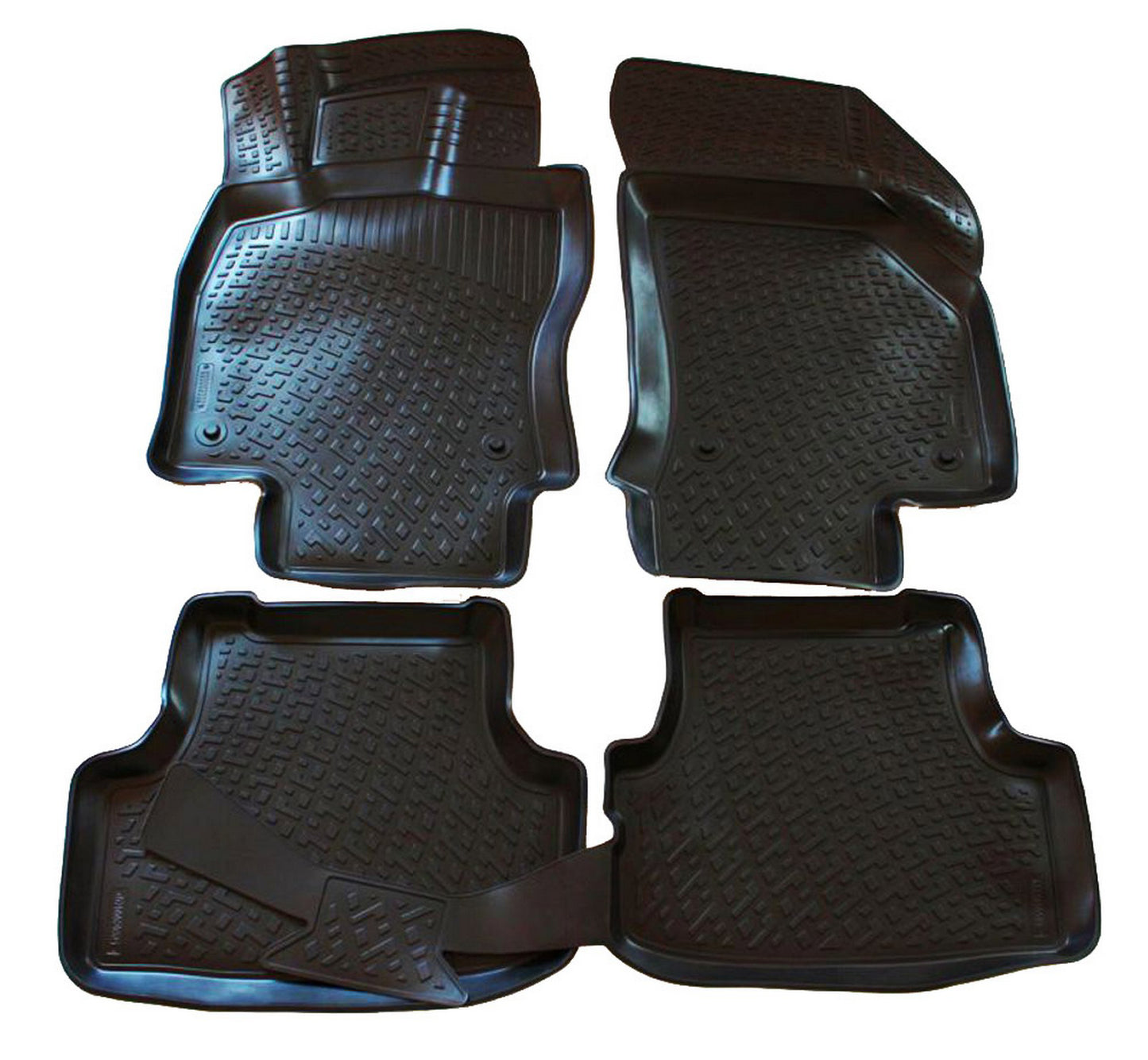 Covorase din cauciuc tip tavita Premium, Audi Q5, 2008-2015