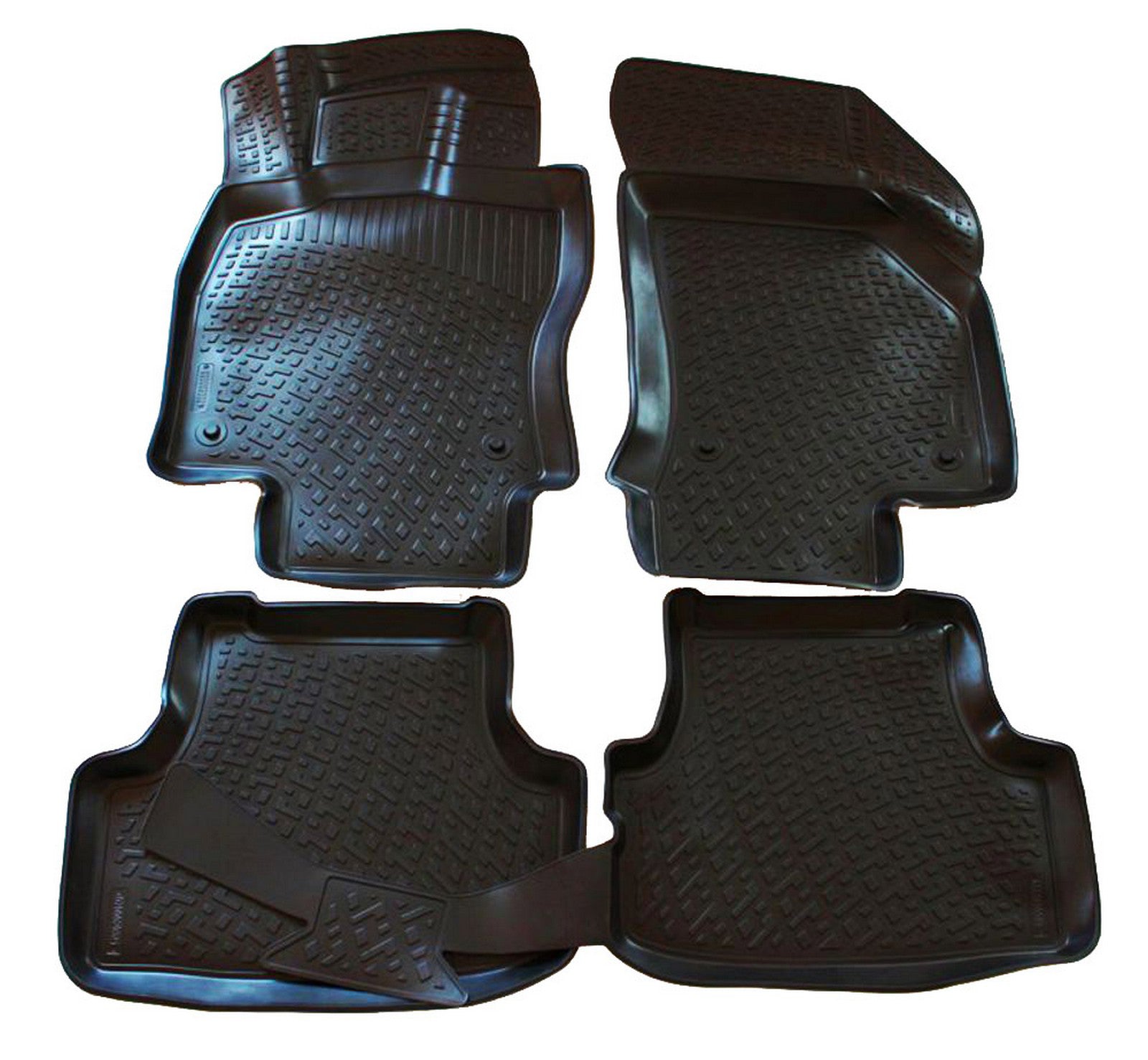 Covorase din cauciuc tip tavita Premium, Audi Q5, 2008-2015
