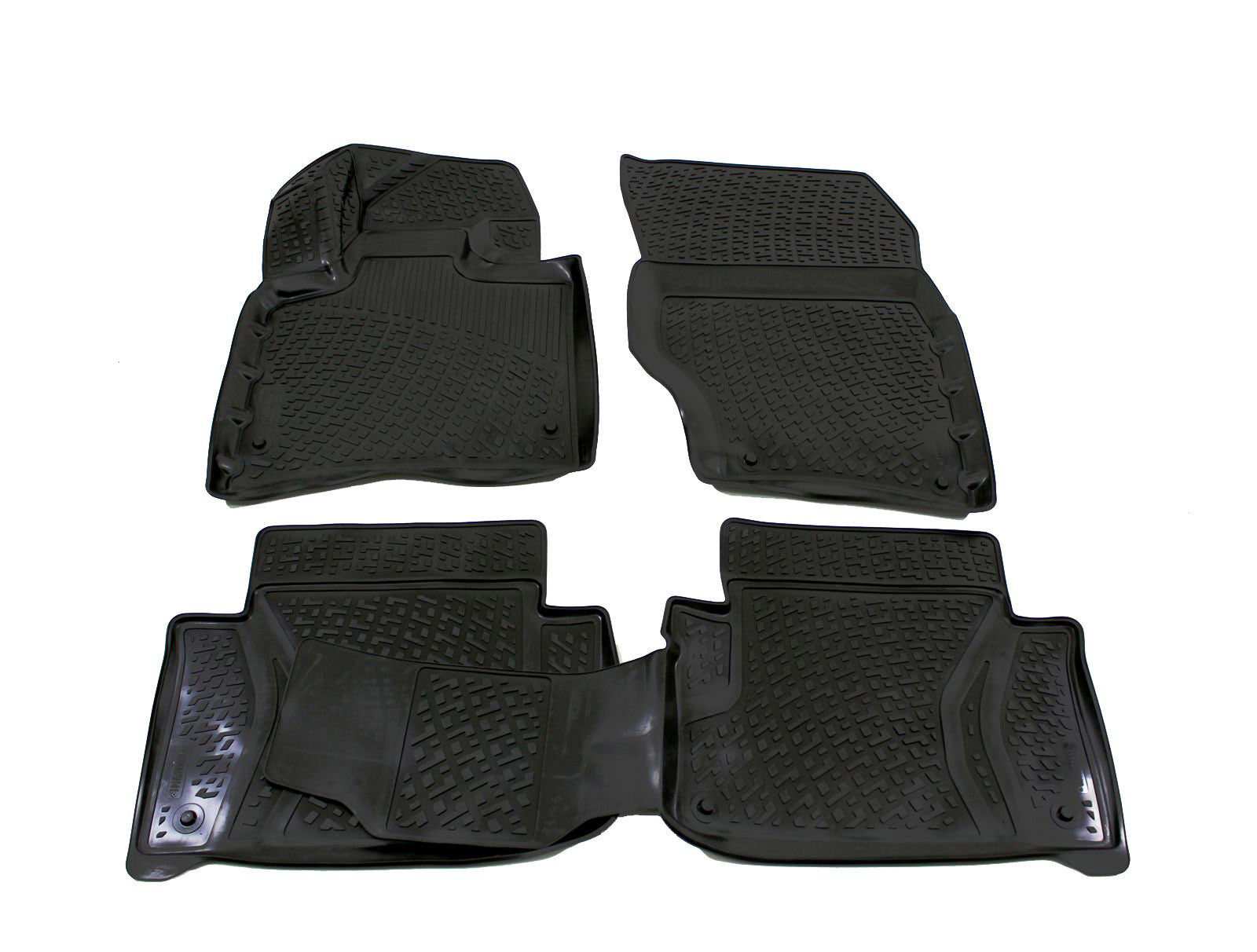 Covorase din cauciuc tip tavita Premium, Audi Q7, 2005-2015