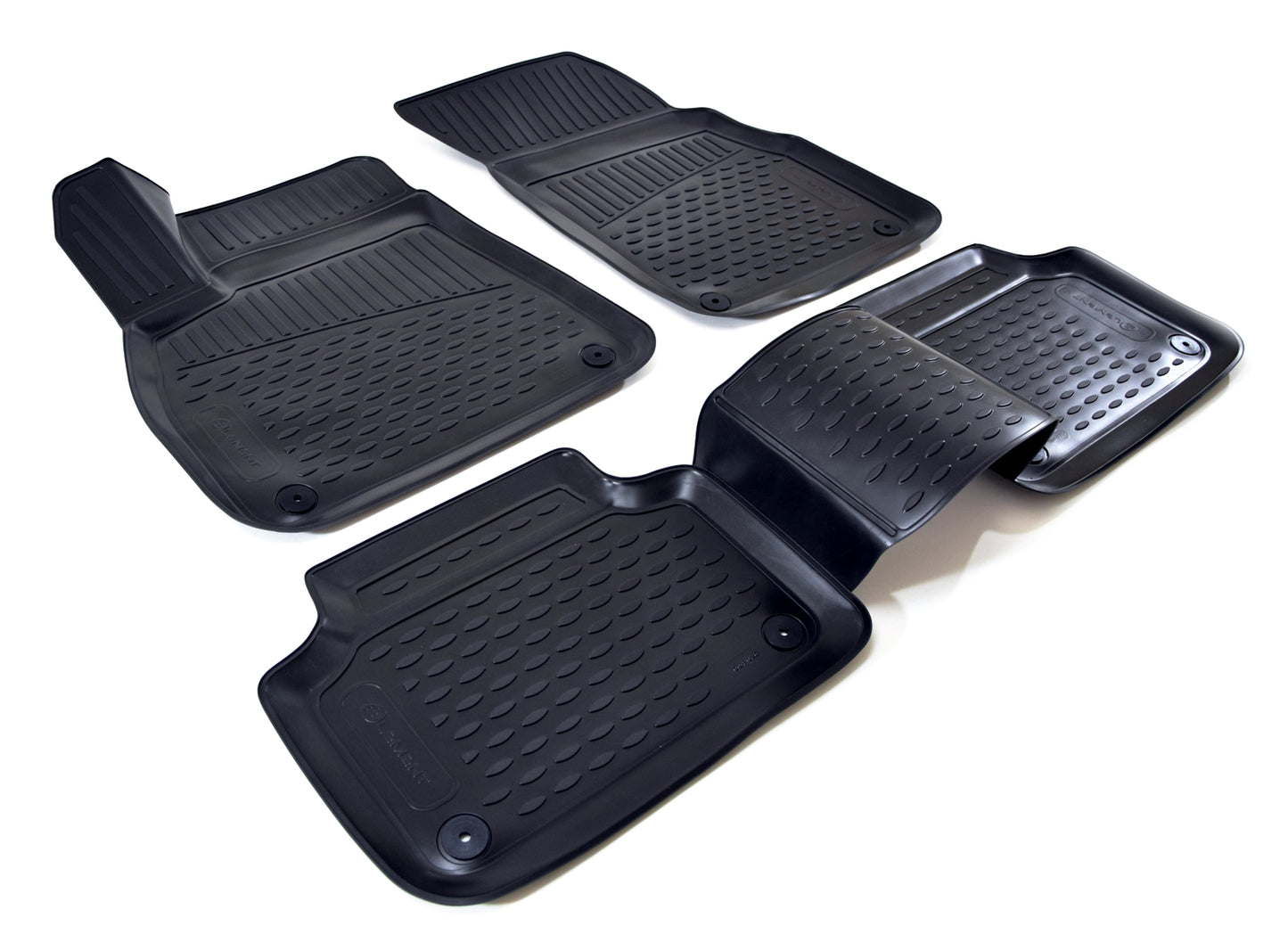 Covorase din cauciuc tip tavita Premium, Audi Q7, SUV, 2015-