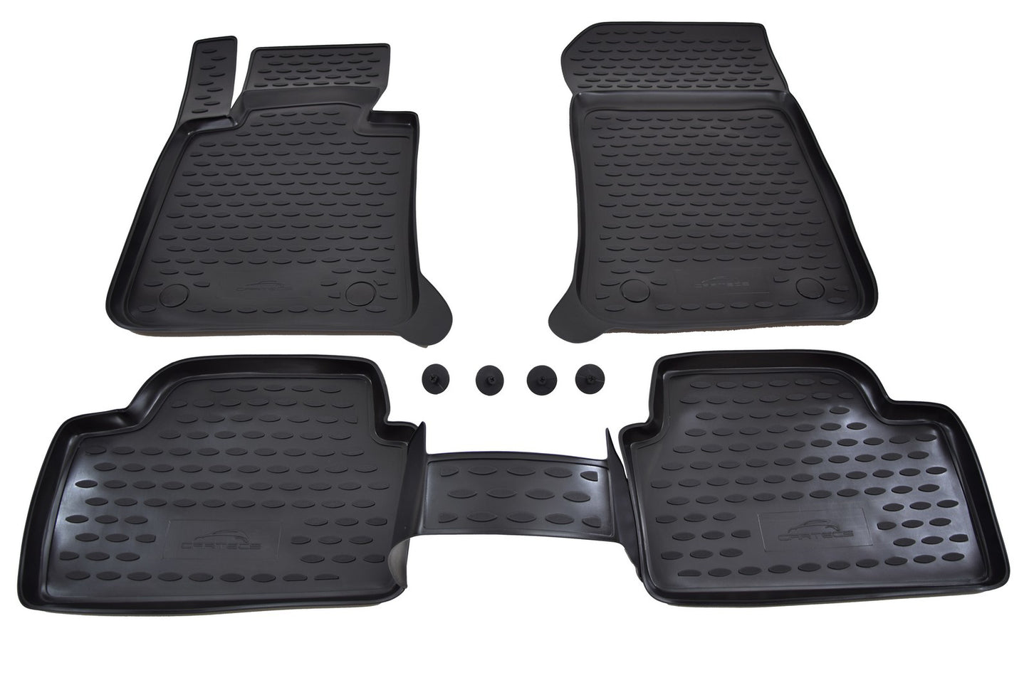 Covorase din cauciuc tip tavita Premium, BMW Seria 1 (E87), 2004-2011